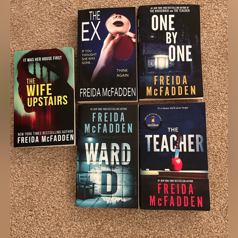 Freida McFadden Book Lot